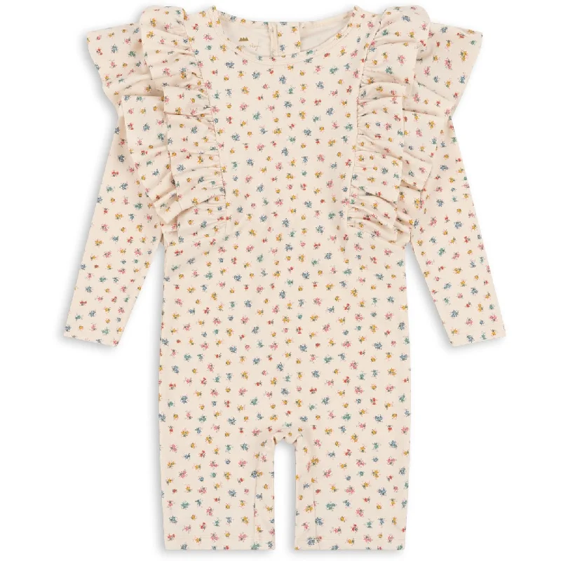 Cozy Vibes Konges Sløjd Manuca Frill Swim Onesie Bloomie Sprinkle