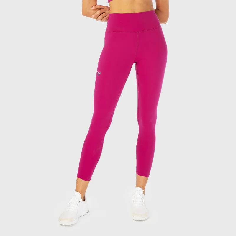 Cozy Chic Wear Infinity Cropped 7/8 Leggings - Festive Fuchsia