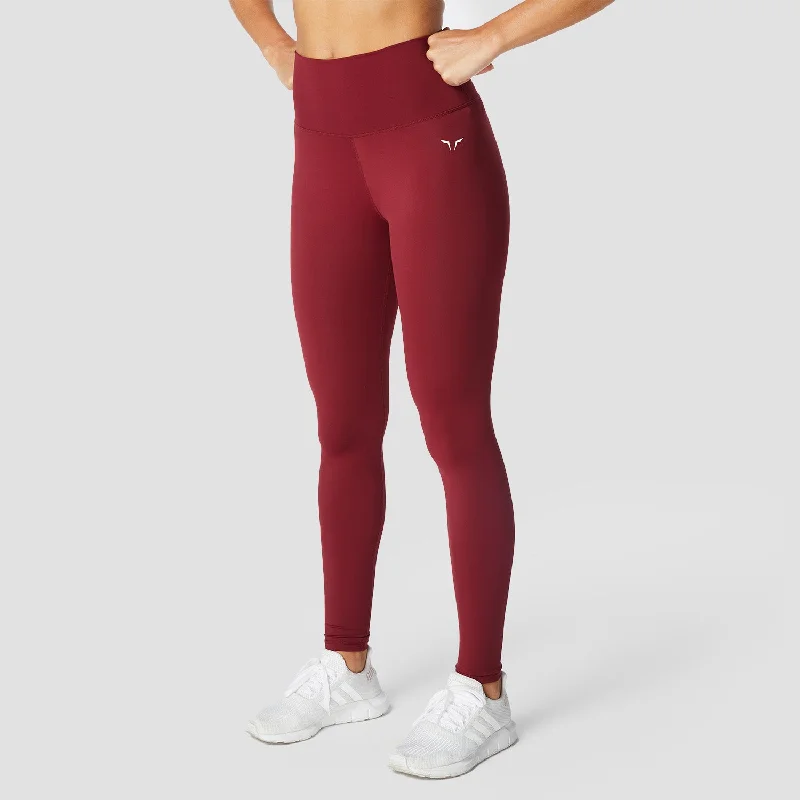 Simple Style Core Agile Leggings - Ruby Red