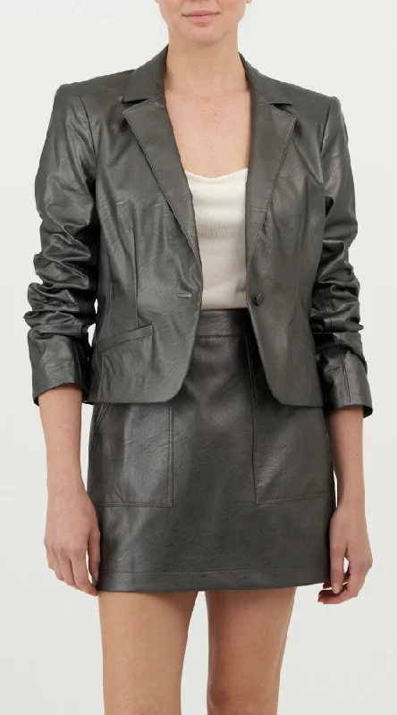 Layered Comfort Metallic Khloe Blazer