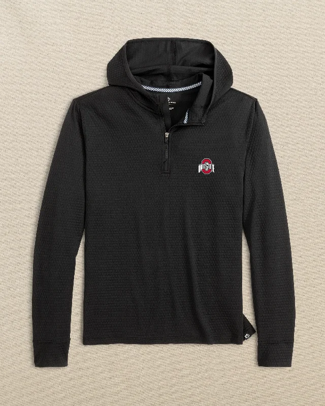 Trendy Dresses Ohio State Buckeyes Scuttle Quarter Zip Hoodie