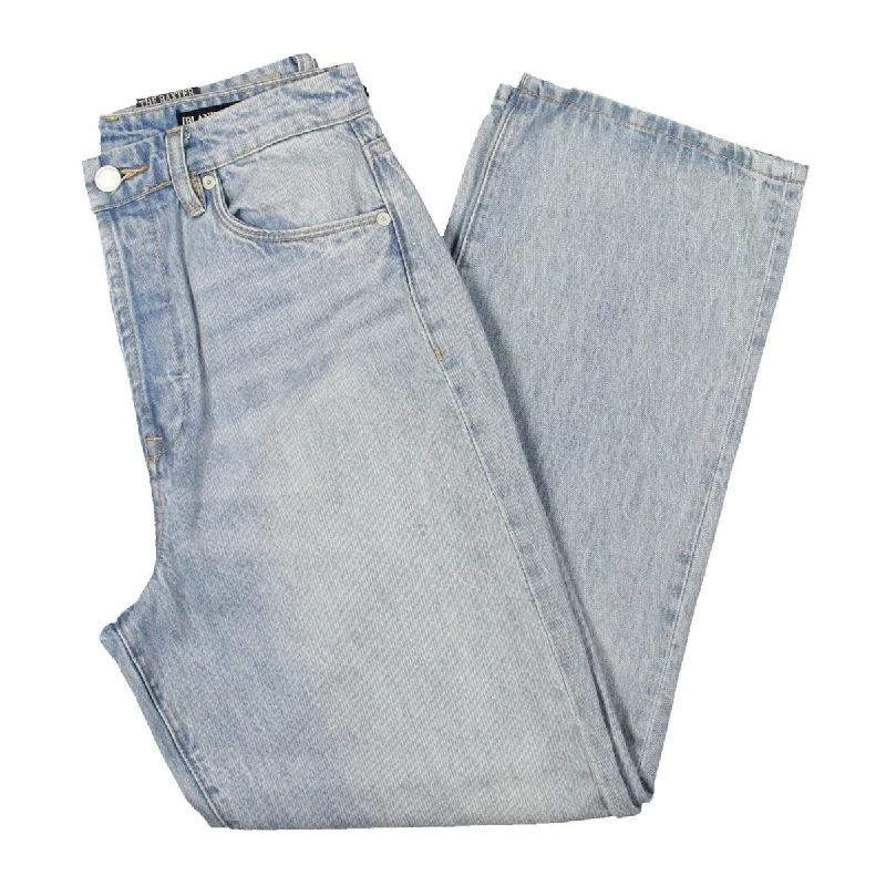 Simple Chic [BLANKNYC] Womens Denim Straight Leg Jeans