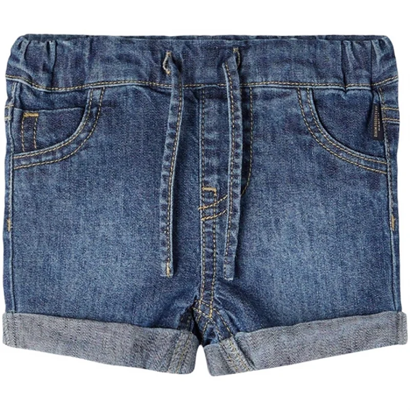 Elegant Wear Name it Dark Blue Denim Benji Denim Alinen Shorts