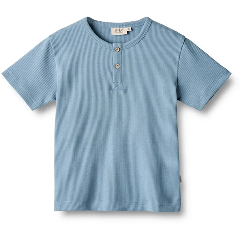 Easy Chic Wheat Blue T-shirt Lumi