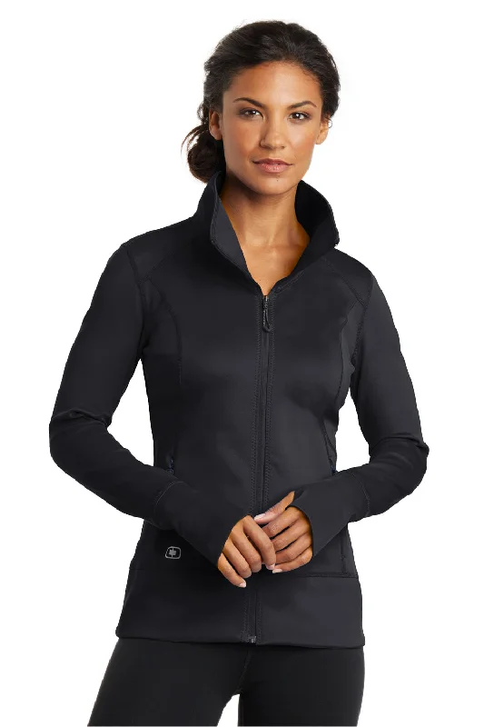 Cozy Knits Ogio Womens Endurance Fulcrum Full Zip Jacket - Blacktop