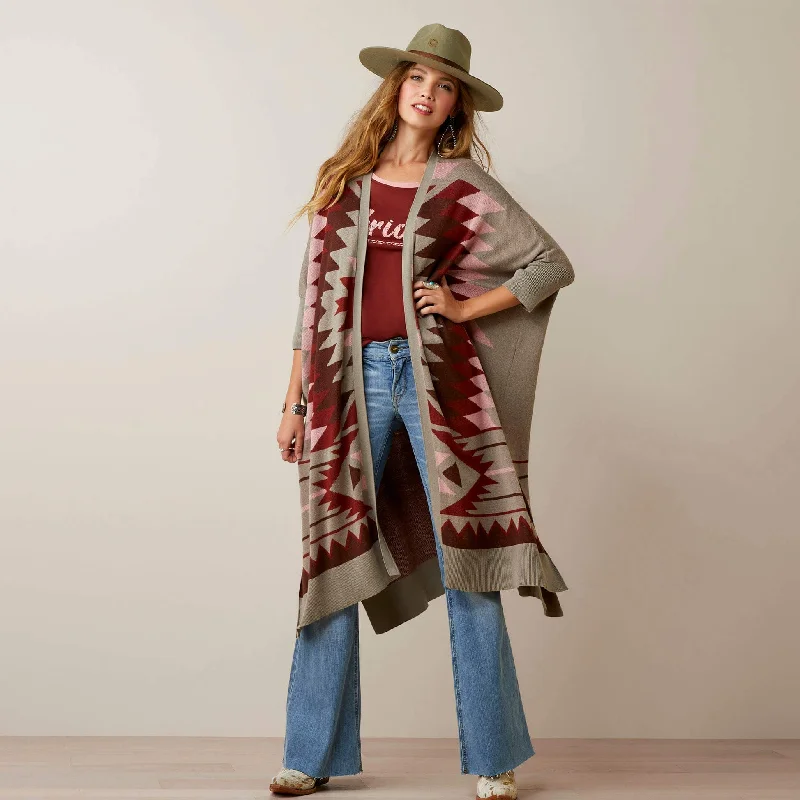 Warm Wear Ariat Women’s Serape Style Cardigan