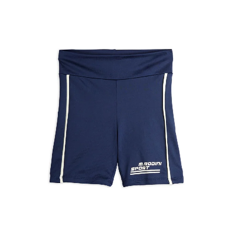 Comfortable Jackets MR Sport Bike Shorts in Blue by Mini Rodini