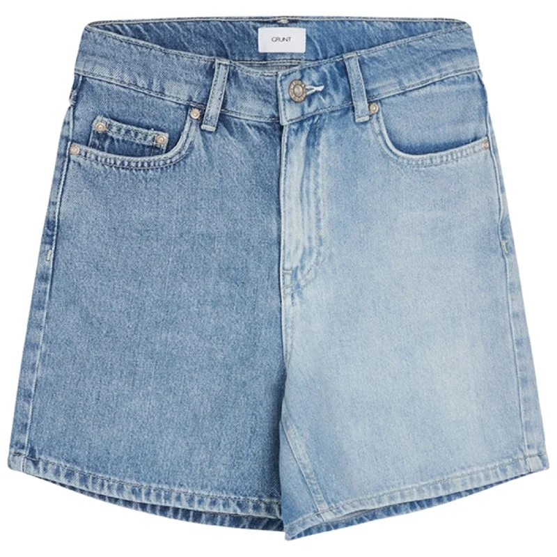 Layered Comfort GRUNT Blue Mom 2 Blue Shorts