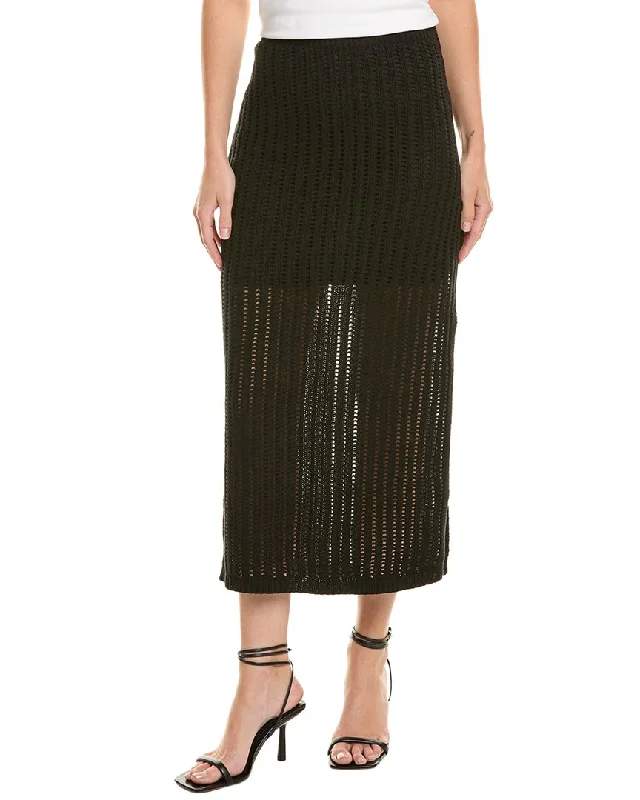 Breezy Style Saltwater Luxe Suzi Midi Sweater Skirt