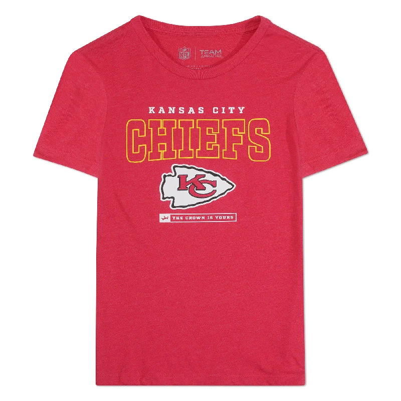 Cozy Pants Kansas City Chiefs Crown Women's Short Sleeve T-Shirt