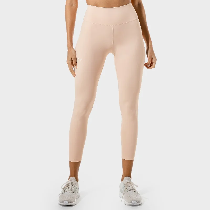 Classic Comfort Infinity Cropped 7/8 Leggings - Peachy Keen