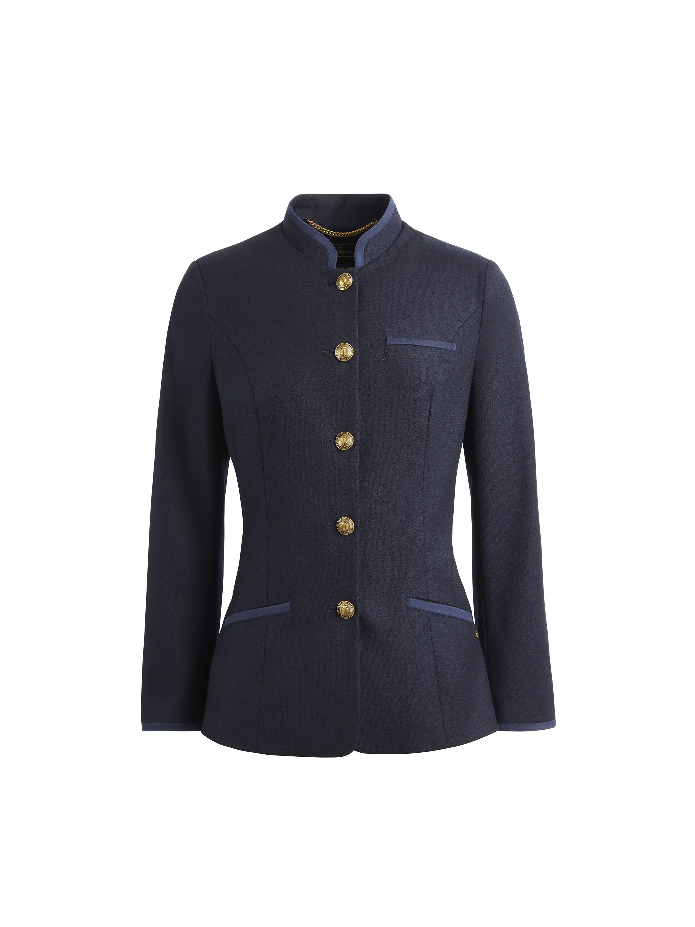 Cozy Fit Wear Madeline Jacket - Navy Melton Wool