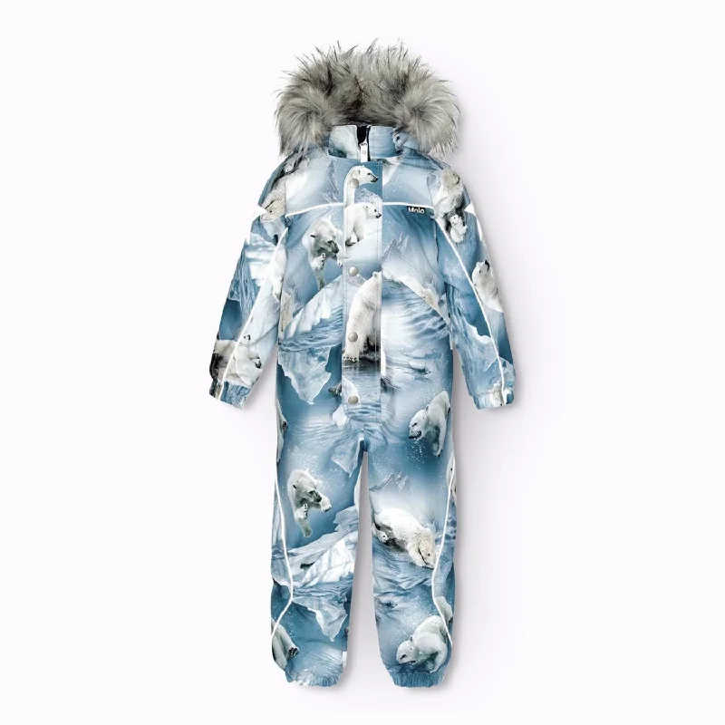 Cozy Fit Wear Molo Polar Bear Joy Polaris Fur Snowsuit