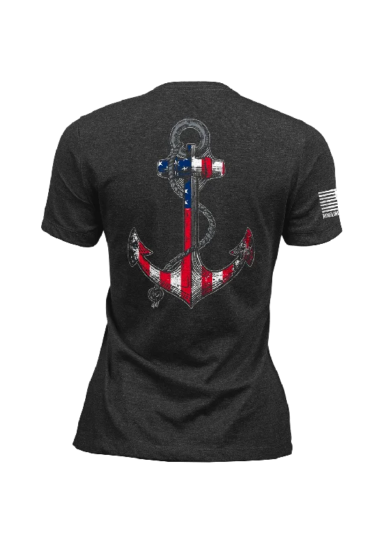 Breathable Comfort Anchor Flag - Women's T-Shirt