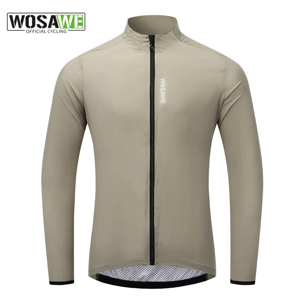 Chic Lounge Men's Cycling Windbreaker Windproof Jacket Man Bicycle Jacket Ultralight Packable Road Bike Wind Jacket Vest Sleeveless