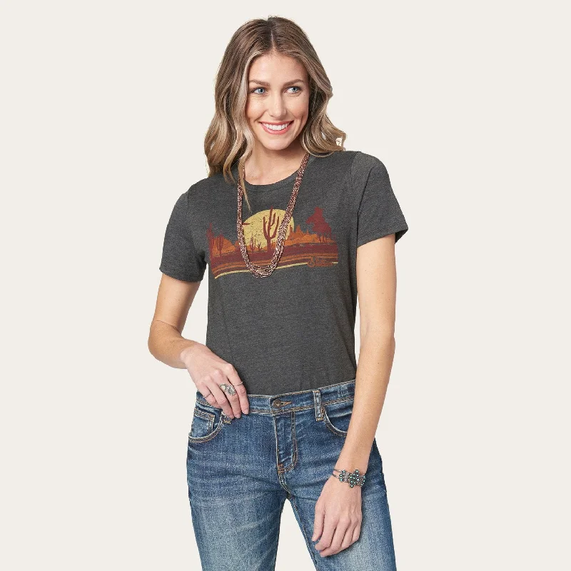 Trendy Looks Riding Into The Sunset Graphic Tee