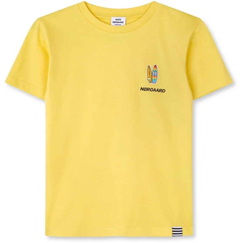 Everyday Style Mads Nørgaard Summer Vibes Thorlino T-Shirt Lemon Zest