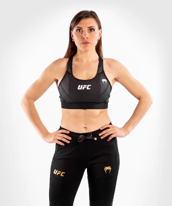 Comfortable Fashion UFC Venum Authentic Fight Night Women's Sport Bra - Black