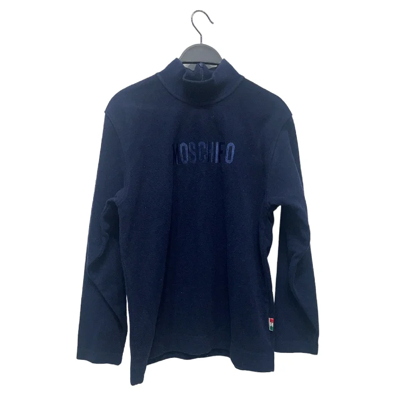 Trendy Looks MOSCHINO JEANS/Fleece Jkt/S/Cotton/NVY/