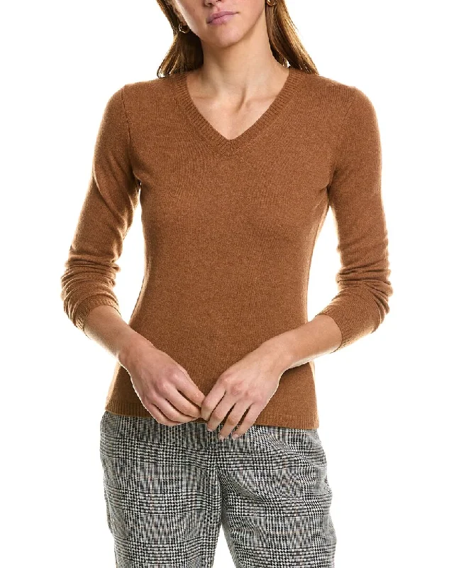 Soft Feel InCashmere V-Neck Cashmere Sweater