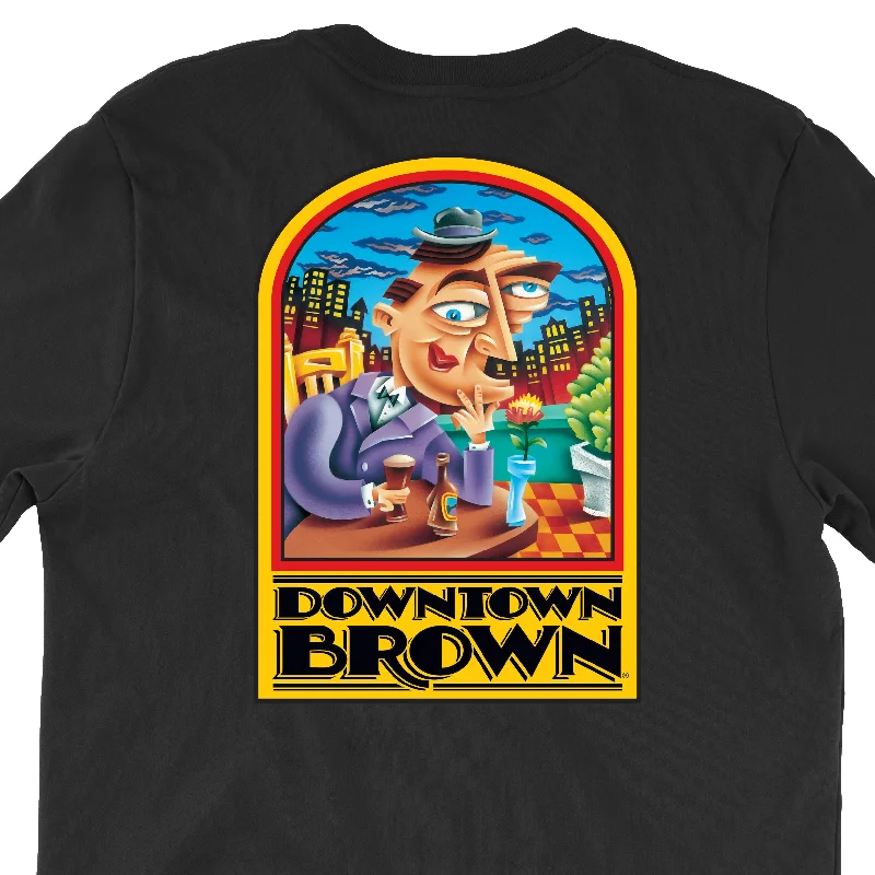 Warm Wear Downtown Brown T-Shirts