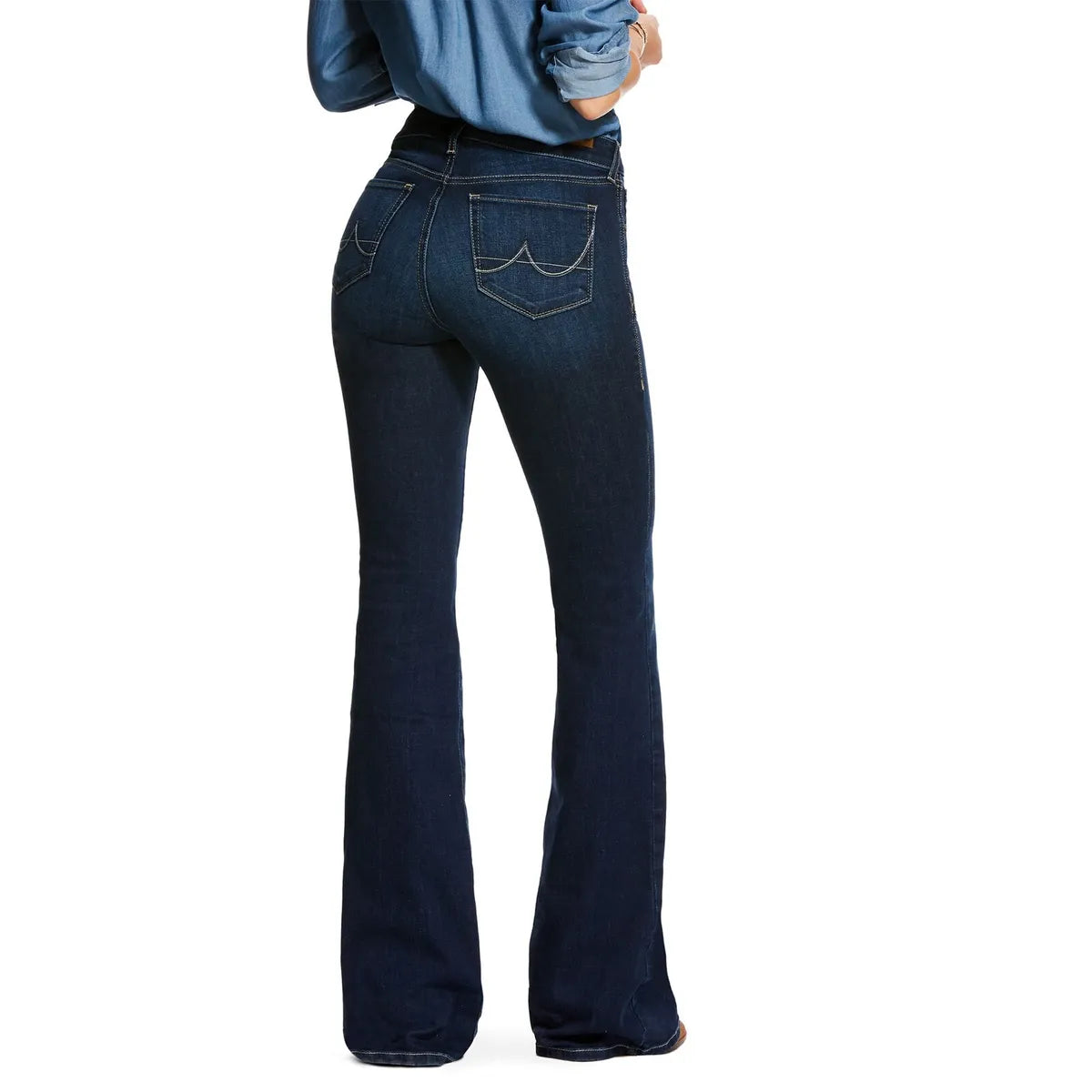 Cozy Apparel Ladies Ariat Perfect Rise Katie Flair Jeans