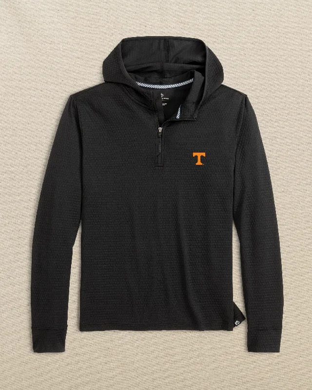 Soft Knitwear Tennessee Vols Scuttle Quarter Zip Hoodie