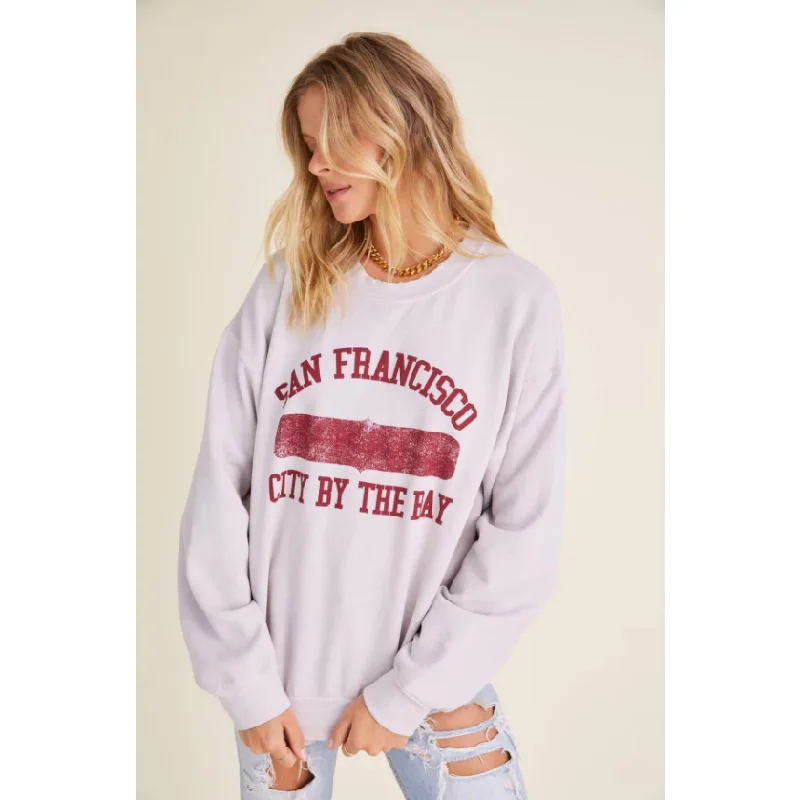 Chic Relaxation City By The Bay Sweatshirt