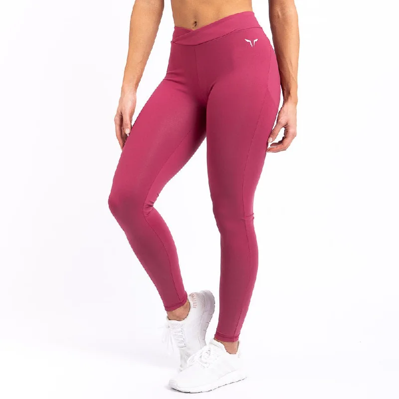 Comfortable Looks Athena Leggings - Deep Fuchsia