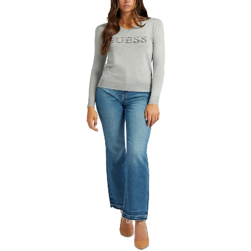 Stylish Wear Guess Womens Cotton Denim Straight Leg Jeans