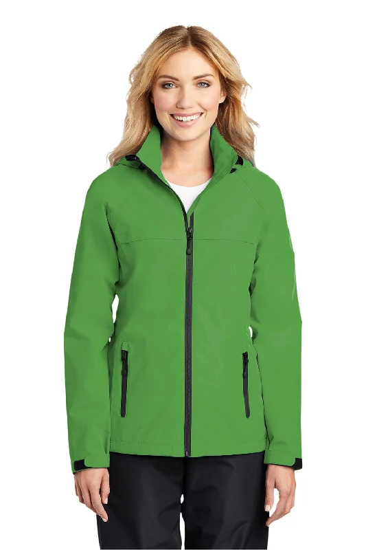 Chic Relaxation Port Authority Womens Torrent Waterproof Full Zip Hooded Jacket - Vine Green