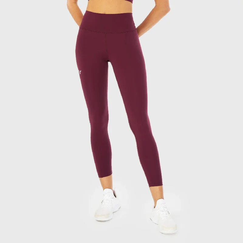 Cozy Apparel Infinity Cropped 7/8 Leggings - Grape