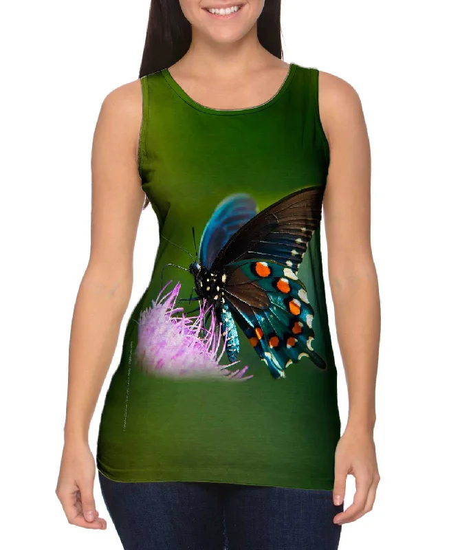 Smart Comfort Green Spotted Butterfly