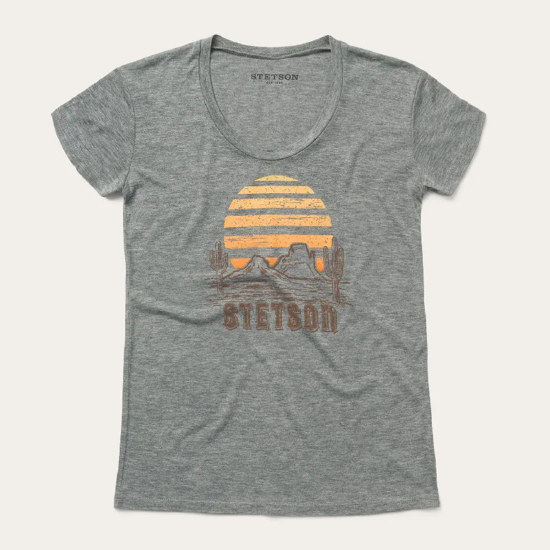 Trendy Wear Sunset Graphic Tee