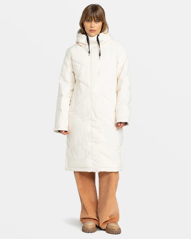 Minimal Comfort Ellie Insulated Snow Jacket - Buttercream