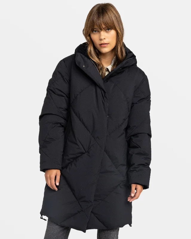 Soft Wear Abbie Insulated Snow Jacket - True Black