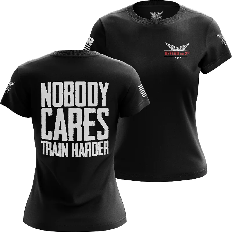 Soft Touch Train Harder Women's Short Sleeve Shirt