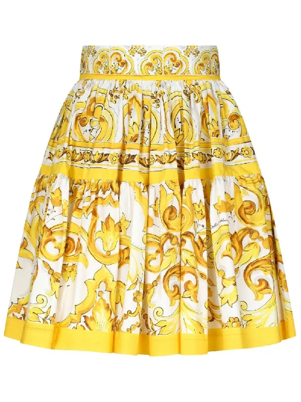 Cozy Chic Dolce & Gabbana Women's Skirts yellow