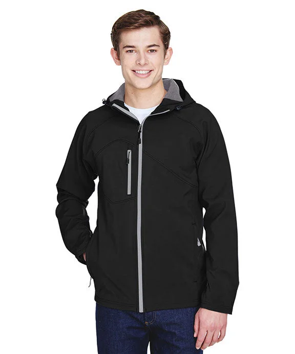 Versatile Wear 88166 - North End Mens Prospect Two-Layer Fleece Bonded Soft Shell Hooded Jacket