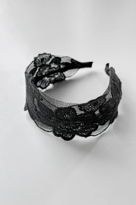 Timeless Style WIDE LACE HEADBAND