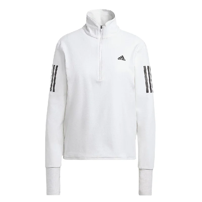 Cozy Chic adidas - Women's Own The Run 1/2 Zip Sweatshirt (HR9983)