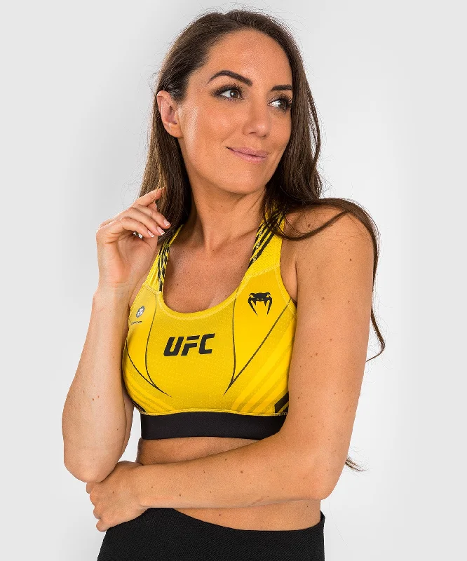 Soft Layers UFC Venum Authentic Fight Night 1.0 Women's Sport Bra - Yellow