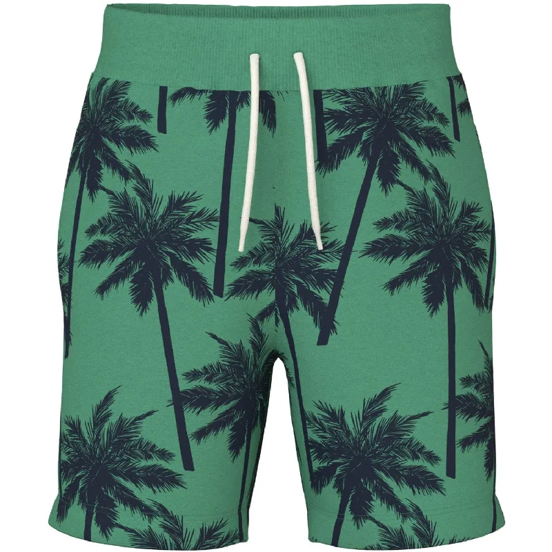 Summer Comfort Name It Green Spruce Jusper Sweat Shorts