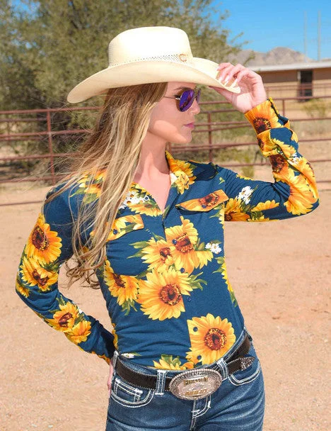 Breathable Style Cowgirl Tuff Pullover Buttonup Shirt