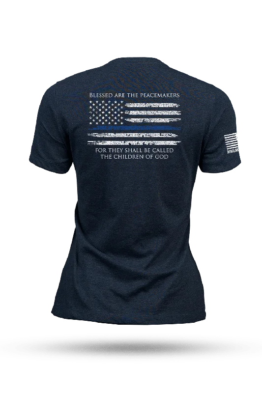 Easy Style Thin Blue Line - Women's T-Shirt