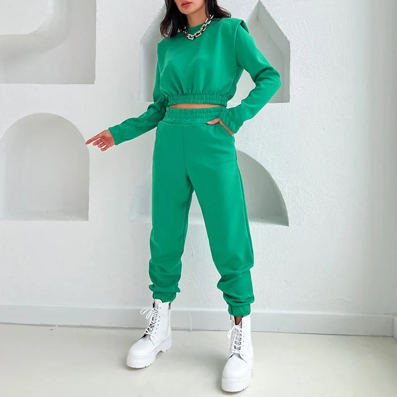 Everyday Style Casual Spring Sports Suits for Women