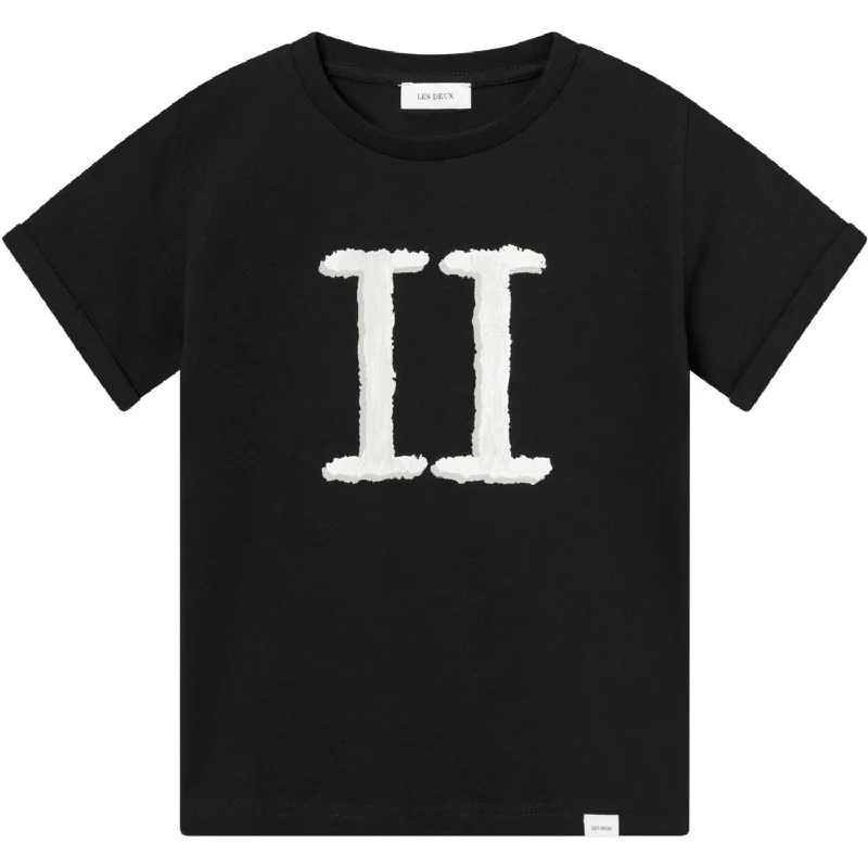 Comfy Chic Les Deux Kids Black/Ivory Hand Drawn Encore T-Shirt Kids