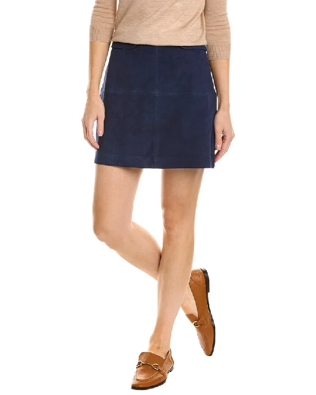 Elegant Fit Trina Turk Riya Suede Skirt