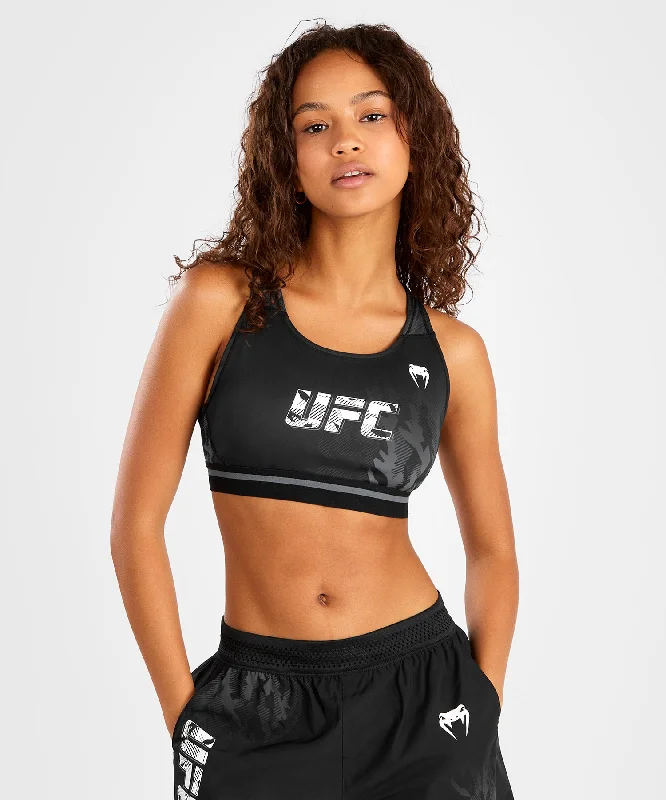 Timeless Style UFC Venum Authentic Fight Week Women's Sport Bra - Black