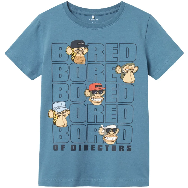 Comfortable Dresses Name It Provincial Blue Attis Bored Of Directors T-Shirt